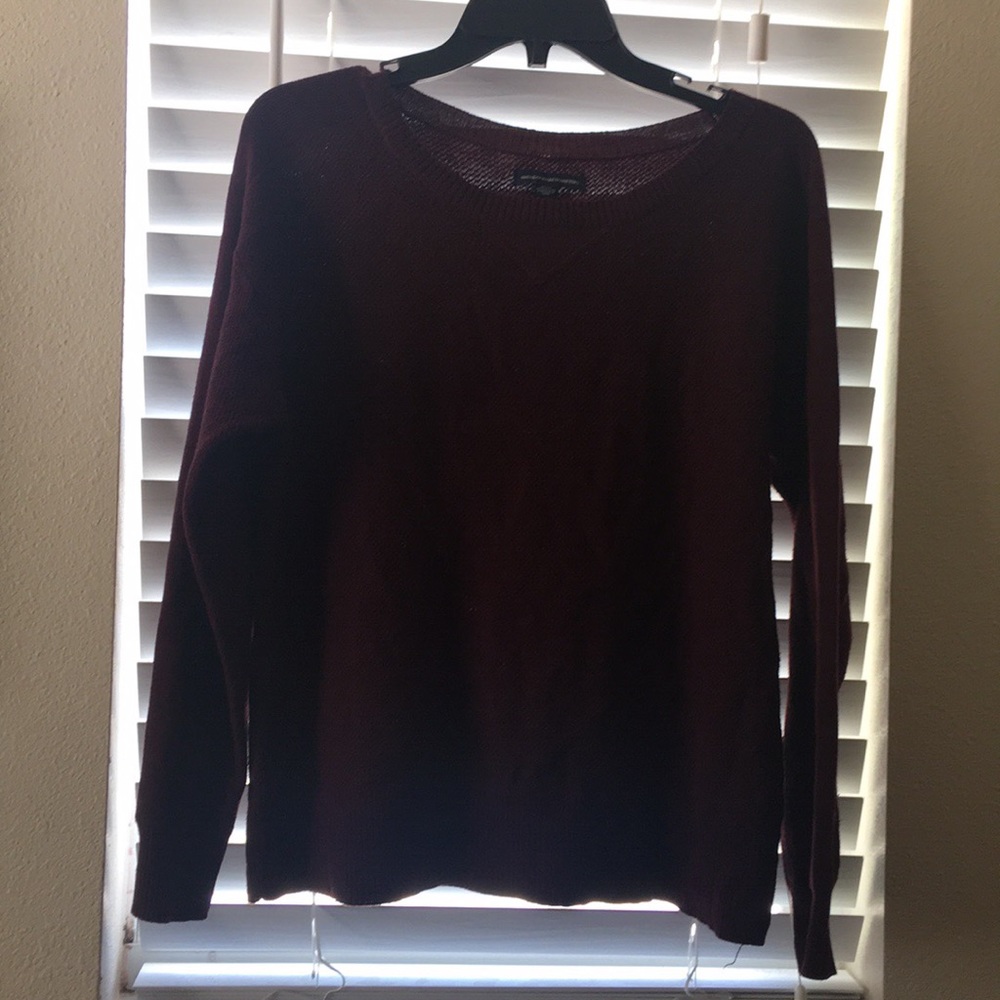 AEO Burgundy Sweater